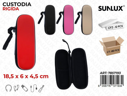 Sunlux Custodia Rigida Col.ass. 18.5*6*4.5CM
