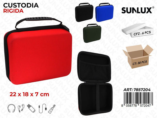 Sunlux Custodia Rigida Col.ass 22*18*7CM
