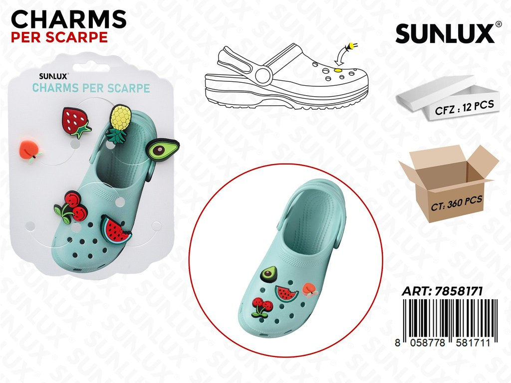 Sunlux Charms per Scarpe Ass.