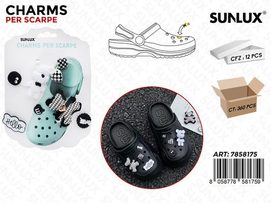 Sunlux Charms per Scarpe Ass.