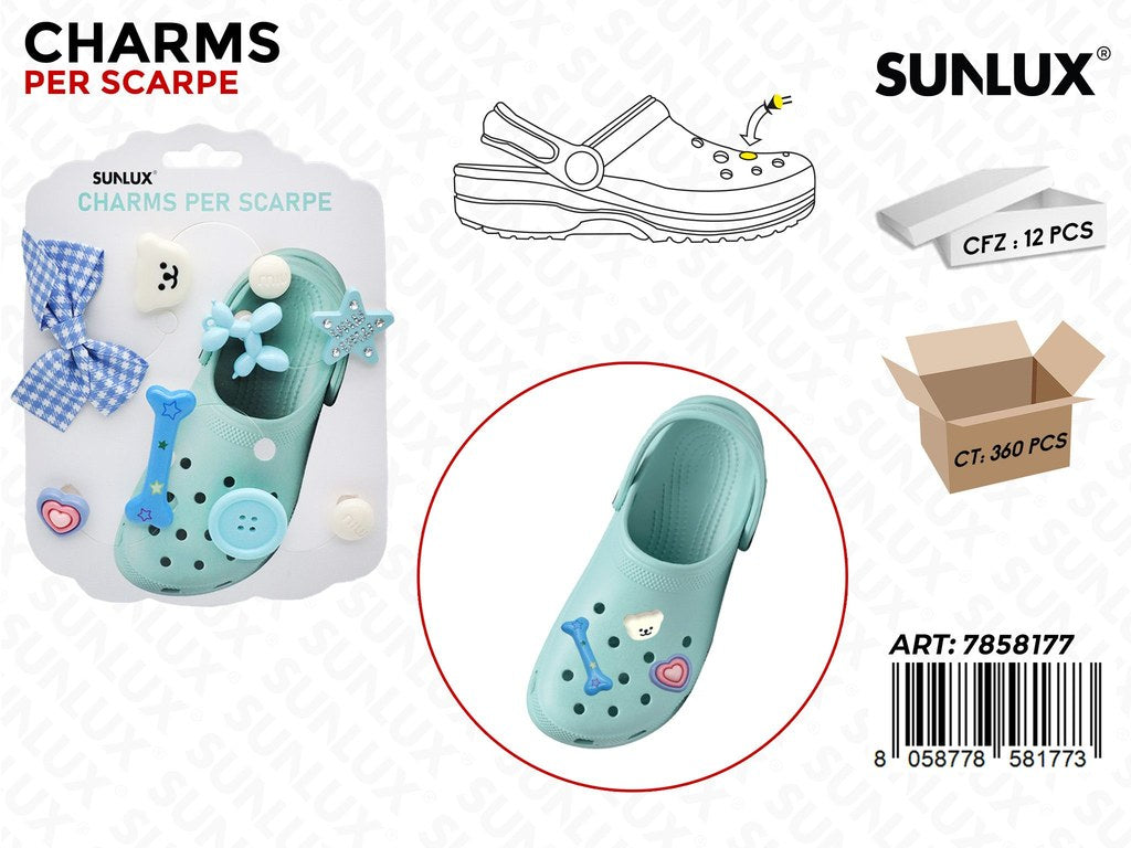 Sunlux Charms per Scarpe Ass.