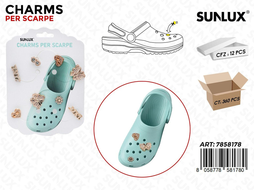 Sunlux Charms per Scarpe Ass.