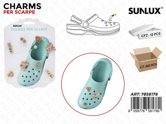 Sunlux Charms per Scarpe Ass.