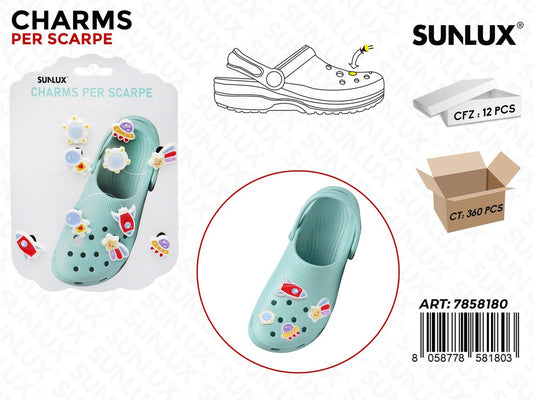 Sunlux Charms per Scarpe Ass.