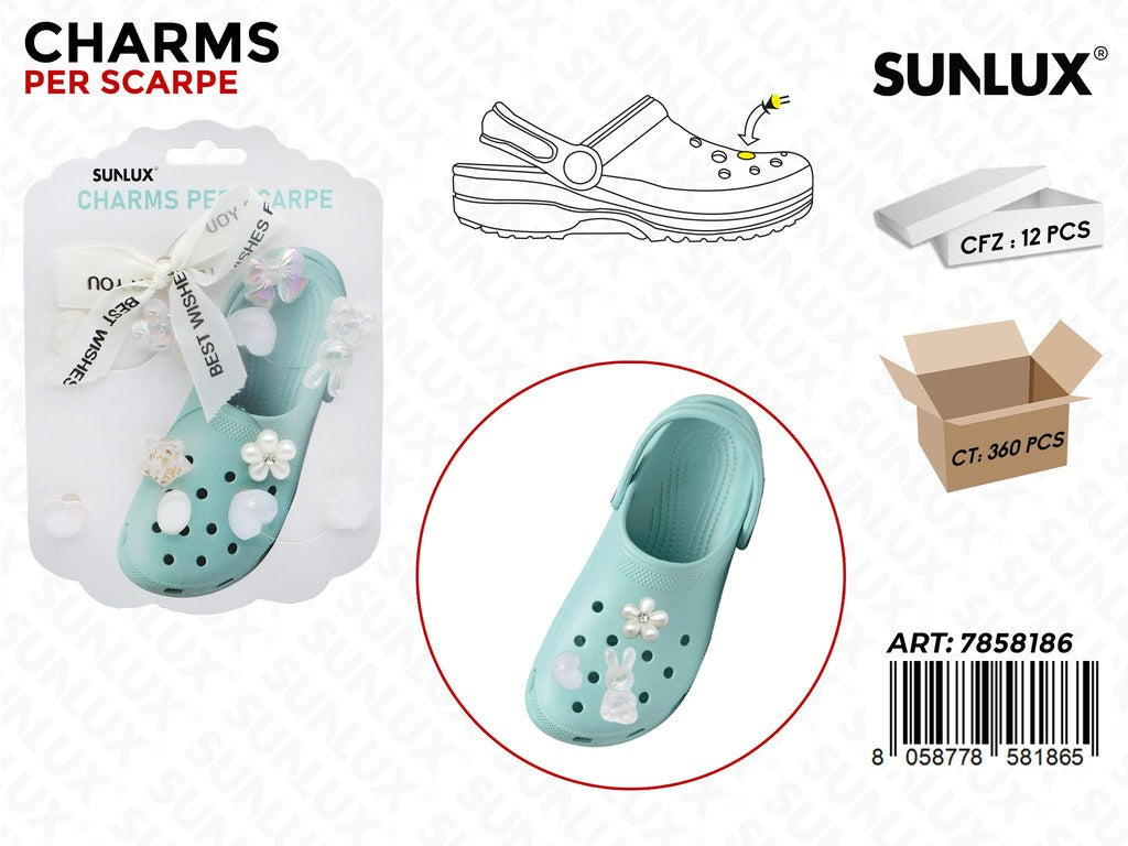 Sunlux Charms per Scarpe Ass.