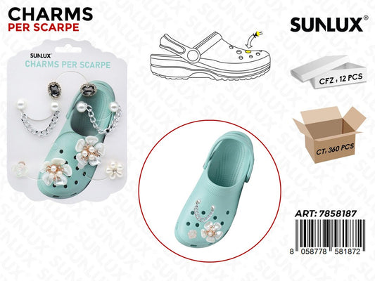 Sunlux Charms per Scarpe Ass.
