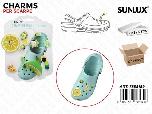 Sunlux Charms per Scarpe Ass.