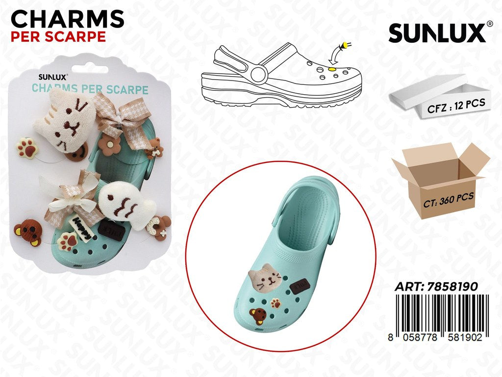 Sunlux Charms per Scarpe Ass.