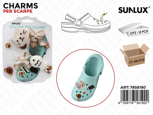 Sunlux Charms per Scarpe Ass.