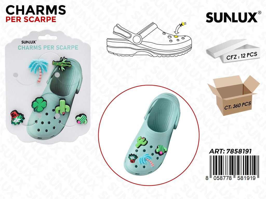 Sunlux Charms per Scarpe Ass.