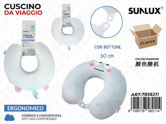 CUSCINO DA VIAGGIO SOFT ASS. 30CM /PZ DA 5**