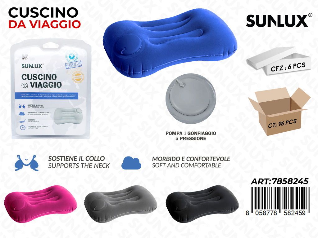 CUSCINO DA VIAGGIO ASS.