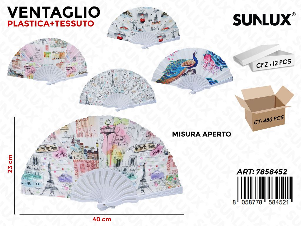Sunlux Ventaglio Ass. 40*23CM