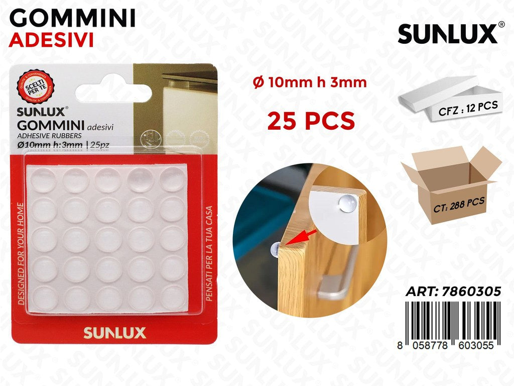 Sunlux Gommini Adv 25PCS 10*3MM