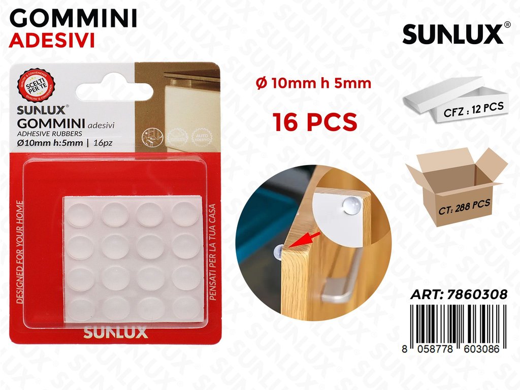 Sunlux Gommini Adv 16PCS 10*5MM