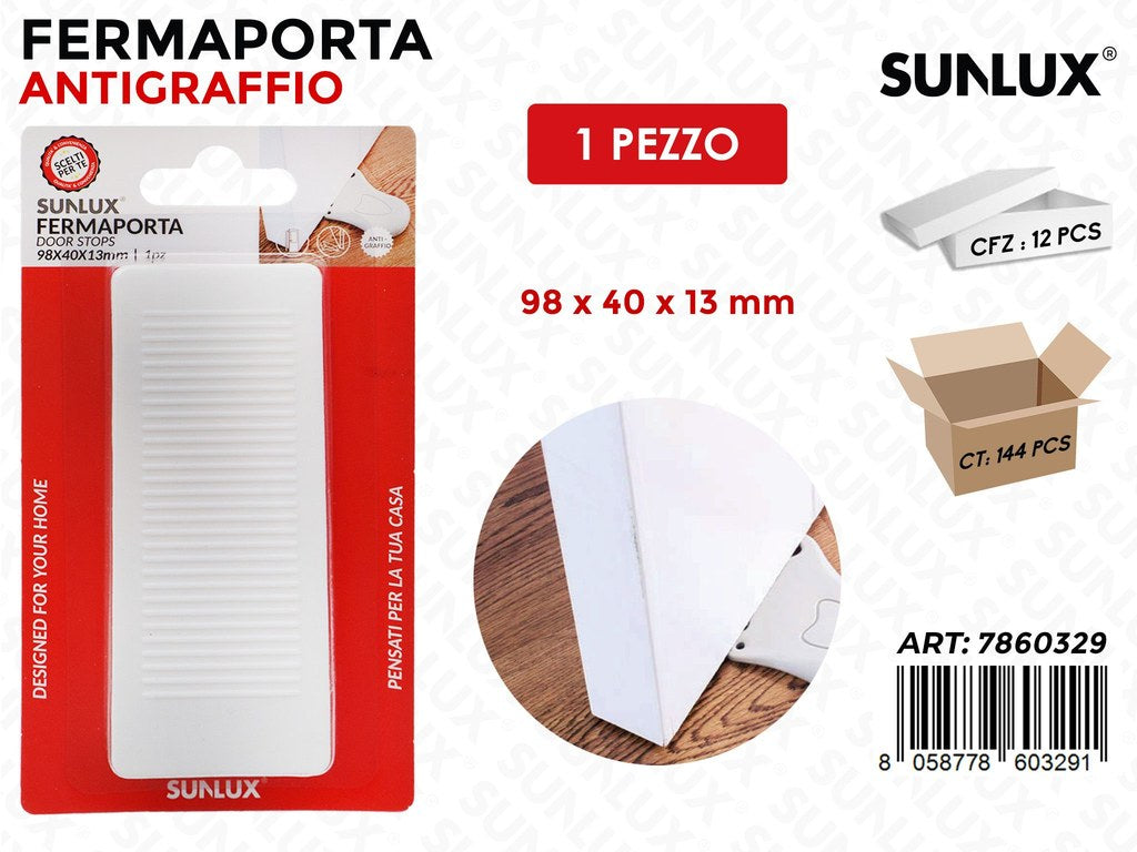 Sunlux Fermaporta Antigraffio Bia. 98*40*13MM
