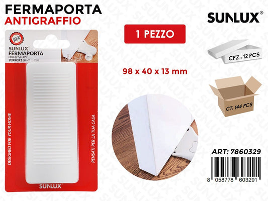Sunlux Fermaporta Antigraffio Bia. 98*40*13MM