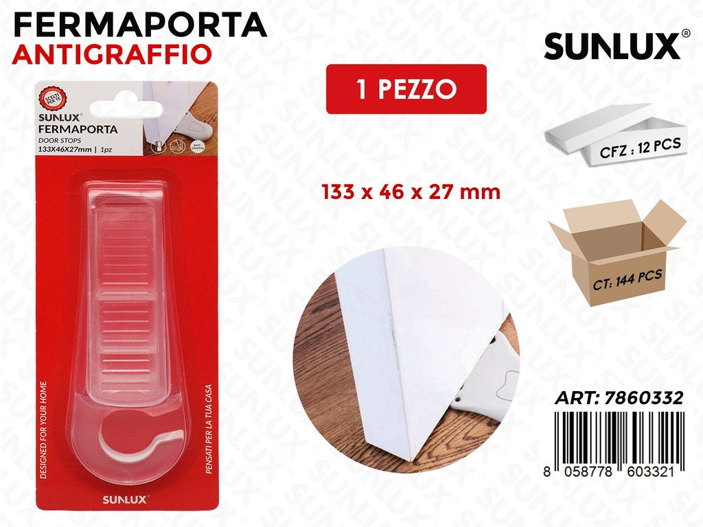 Sunlux Fermaporta Antigraffio Trasp. 133*46*37MM