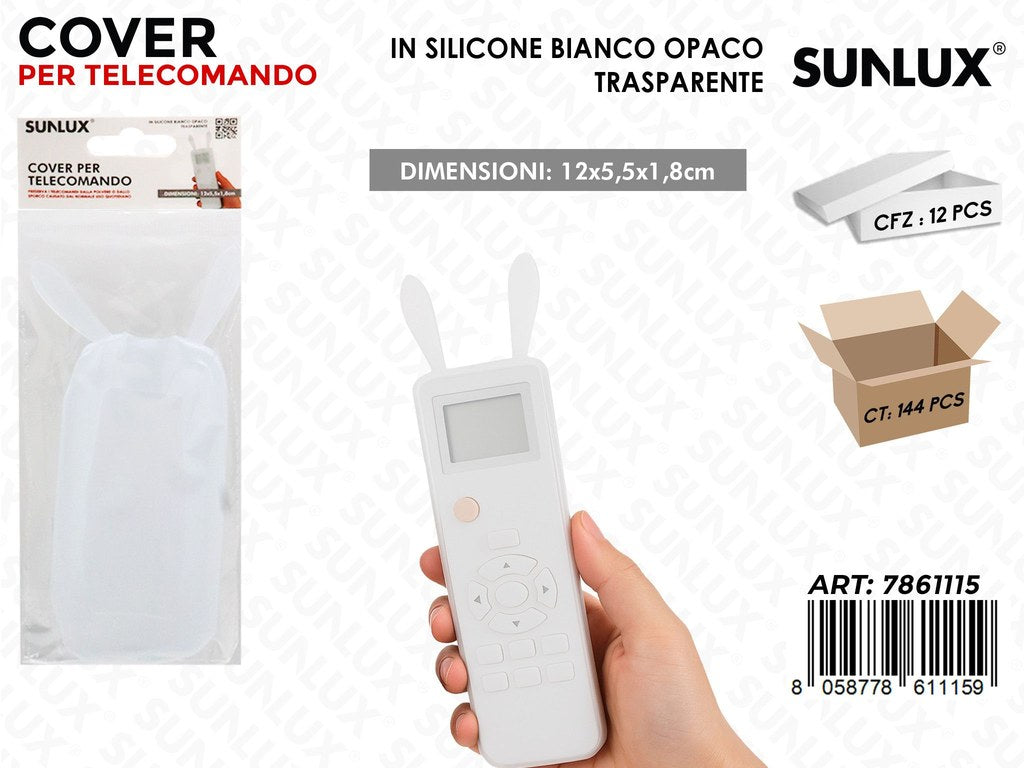 Sunlux Cover Telecomando Bia.trasp. 12*5.5*1.8CM