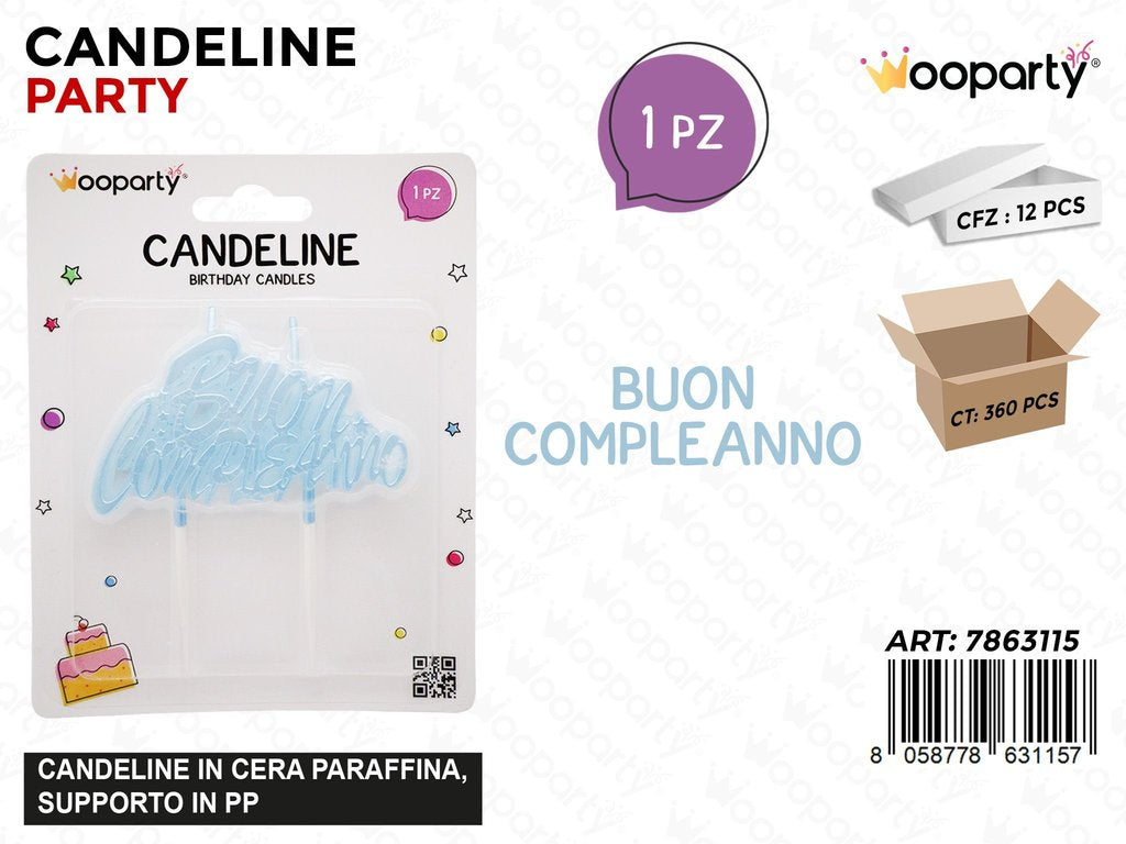 CANDELINE B. COMPLEANNO CEL.