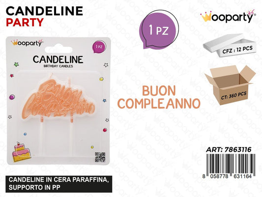CANDELINE B. COMPLEANNO ARANC.