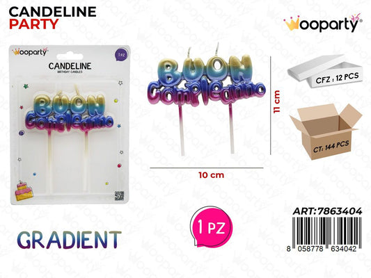 CANDELINE B. COMPL. GRADIENT 10*11CM /PZ DA 12**