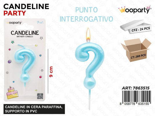CANDELINE PUNTO INTER. CEL. 9CM /PZ DA 24**