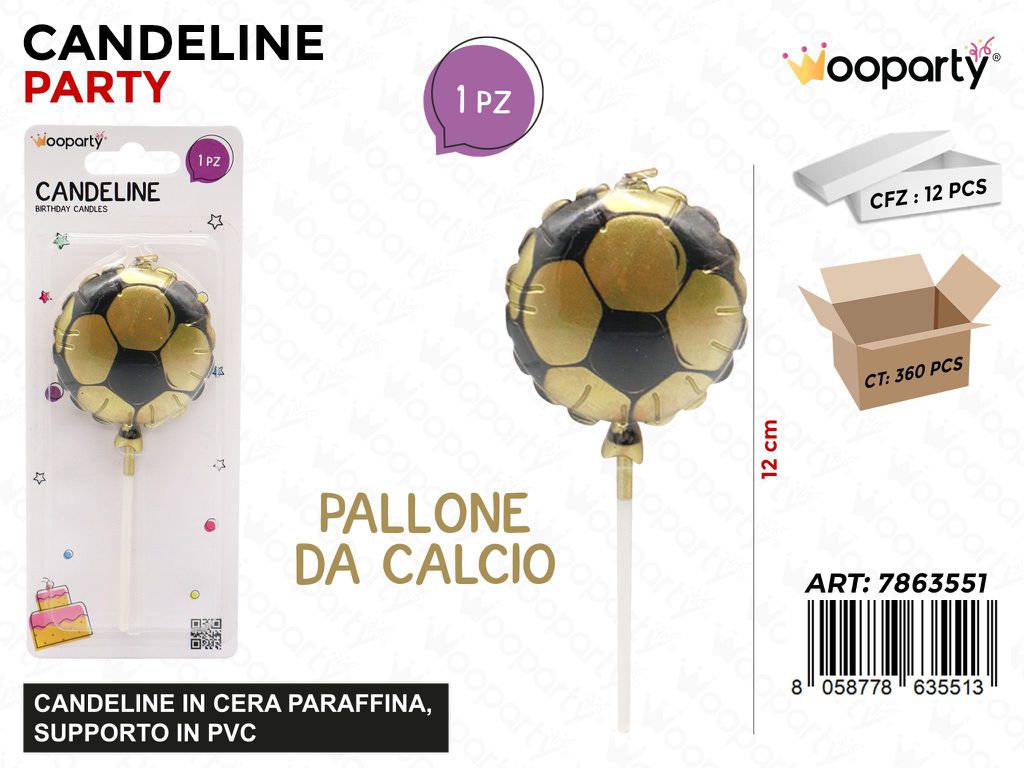 CANDELINA PARTY PALLONE 12CM