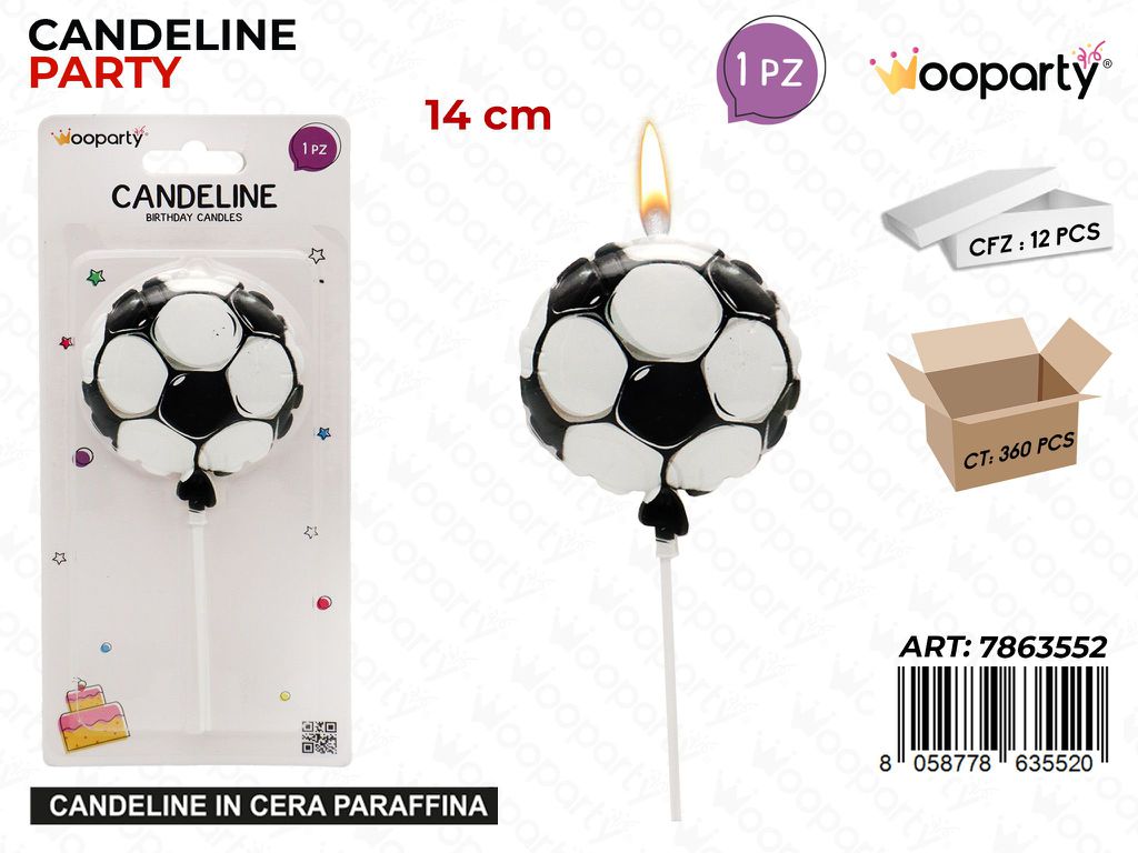 CANDELINA PARTY PALLONE 14CM