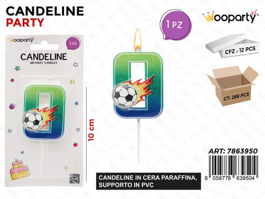 CANDELINE N.0 FOOTBALL 10CM