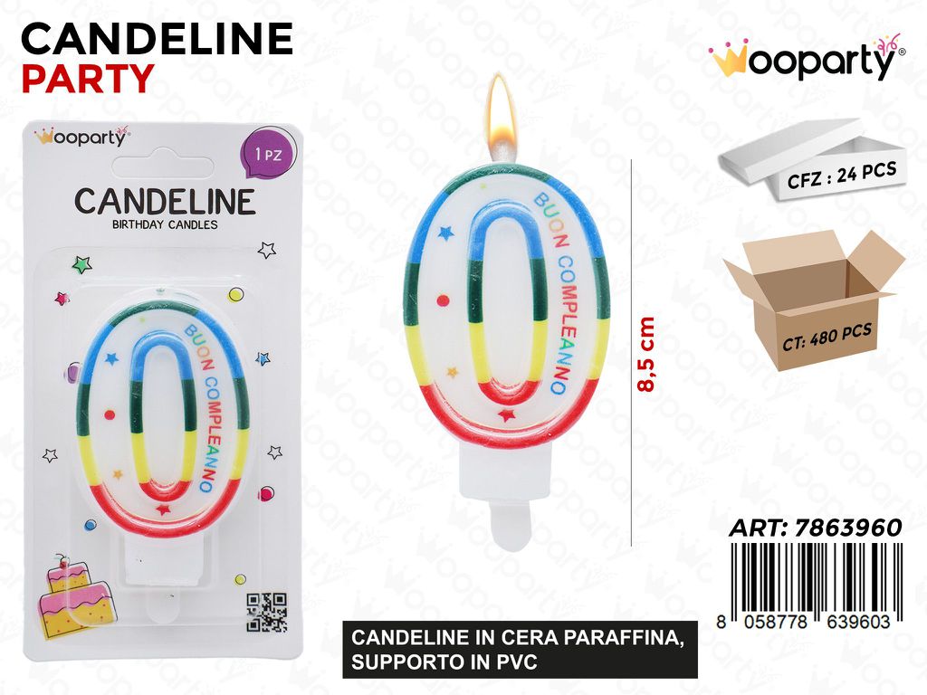 CANDELINE N.0 B. COMPL. 8.5CM
