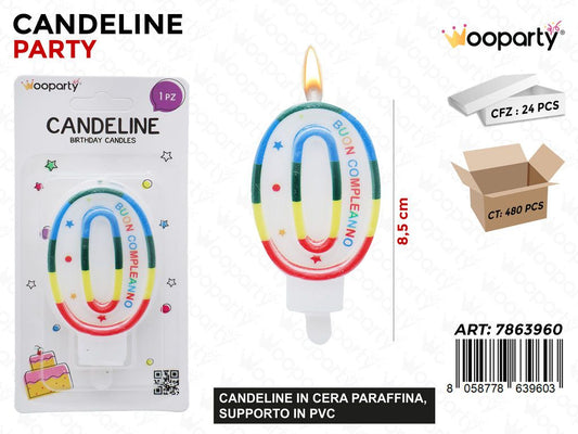 CANDELINE N.0 B. COMPL. 8.5CM