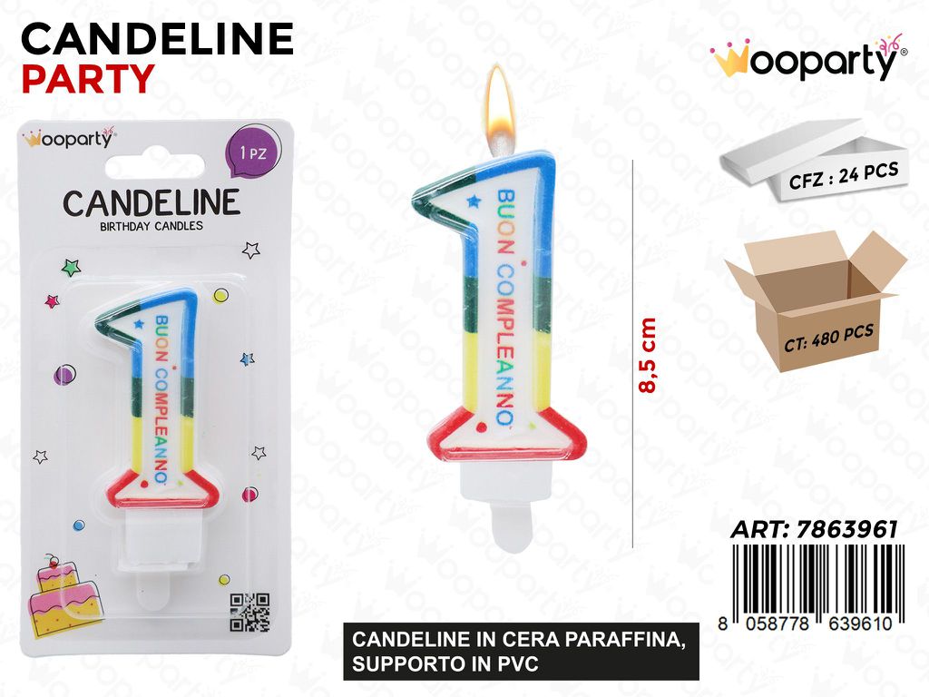 CANDELINE N.1 B.COMPL 8.5CM