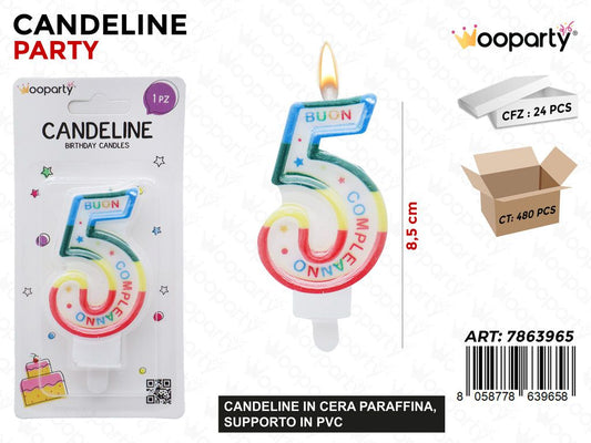 CANDELINE N.5 B.COMPL 8.5CM