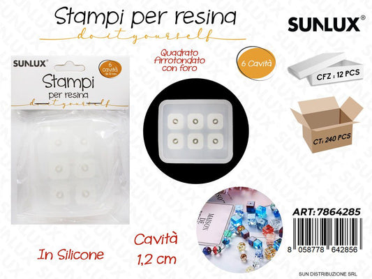 Stampi in Silicone per Resina 6CAVITA 1.2CM
