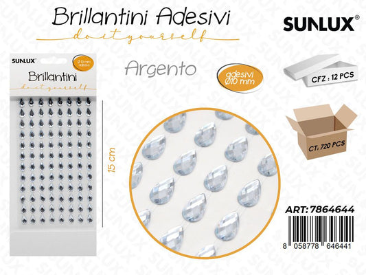 Sunlux Brillantini Adv Arg. 10MM* 15CM
