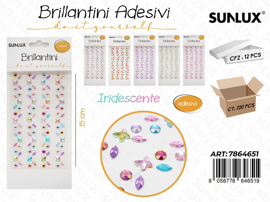 Sunlux Brillantini Adv Iridesc. 15CM