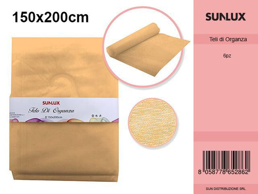 Telo Organza 150*200 Pz da 6