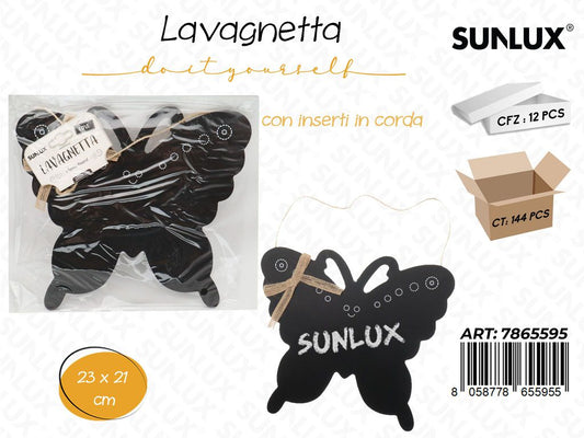 Lavagnetta Appendibile Farfalla 23*21CM