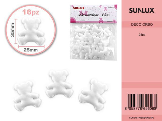 Orsetti 16PSC Bianco /Pz da 12-24