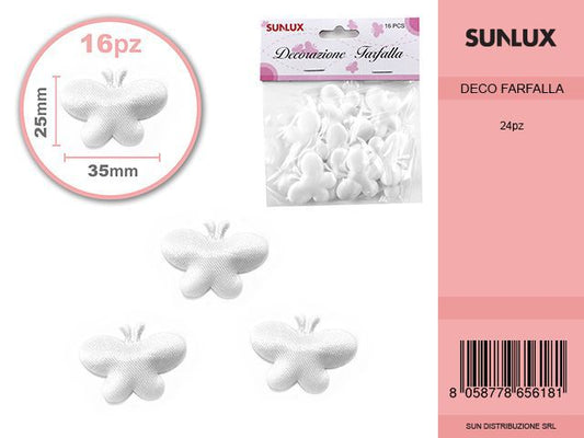 Farfalla 16PSC Bianco /Pz da 12-24