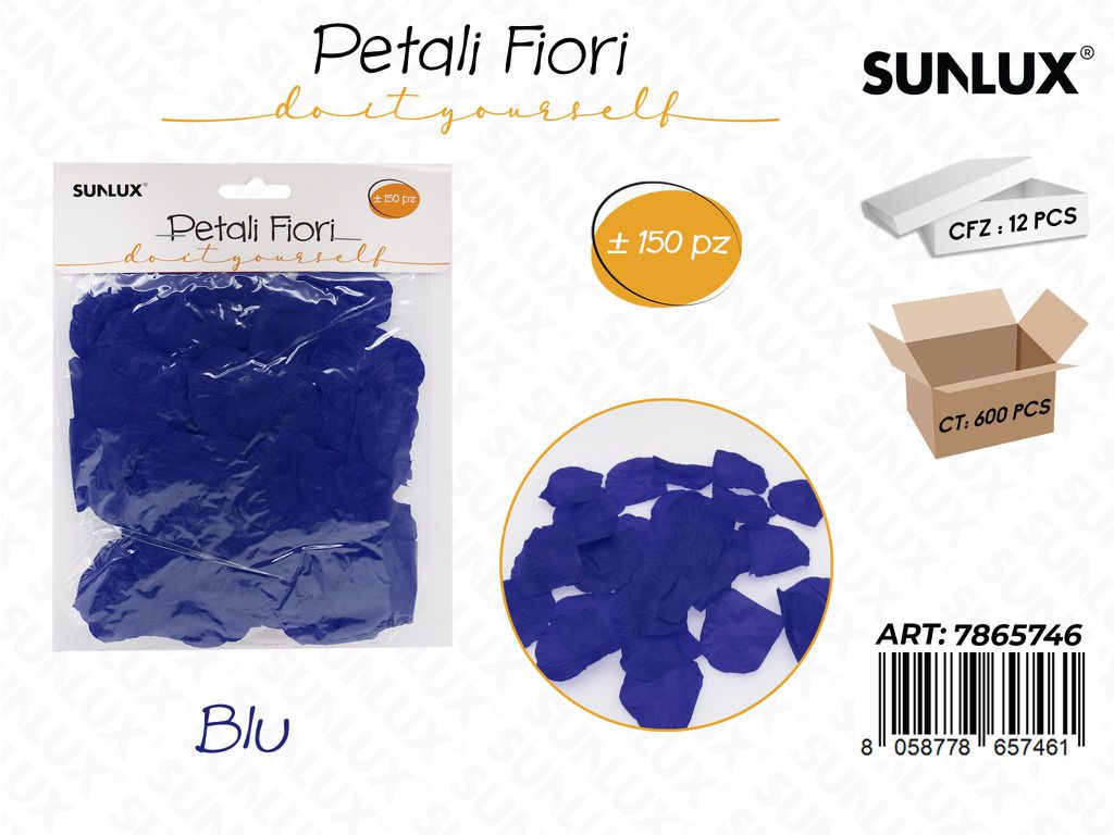 Petali Fiori Blu 150PCS