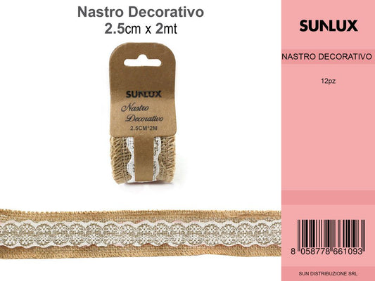 Nastro Decoro 2.5*2MT