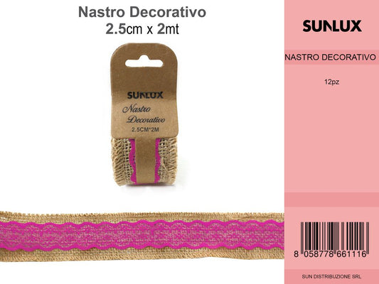 Nastro Decoro 2.5*2MT