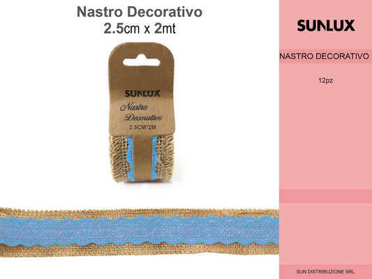 Nastro Decoro 2.5*2MT