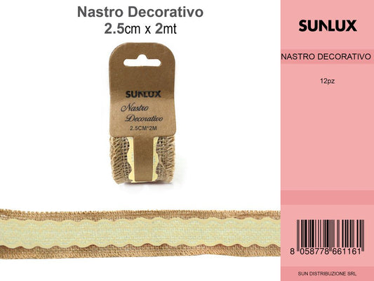 Nastro Decoro 2.5*2MT
