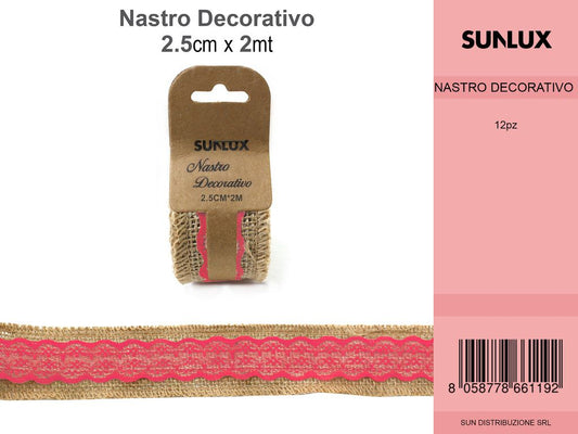Nastro Decoro 2.5*2MT