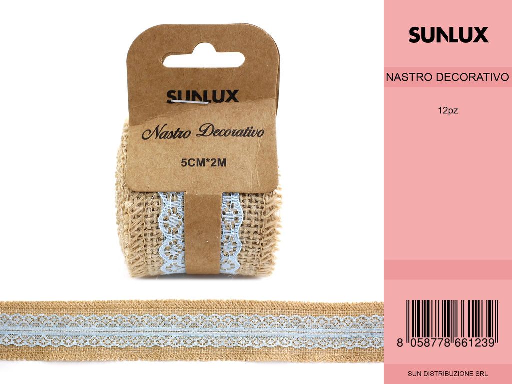 Nastro Decorativo 5*2MT Celeste 7865212