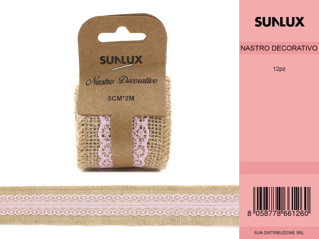 Nastro Decorativo 5*2MT Rosa 7865212