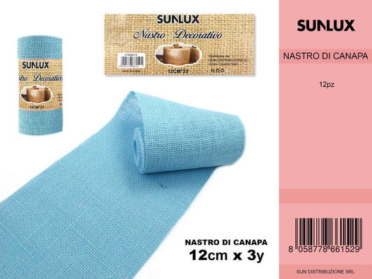 Nastro Decorativo 12*3Y Celeste